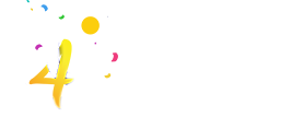 4th YC logo white